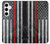 S3687 Firefighter Thin Red Line American Flag Case For Samsung Galaxy S24 Plus