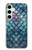 S3809 Mermaid Fish Scale Case For Samsung Galaxy S24 Plus