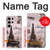 S2211 Paris Postcard Eiffel Tower Case For Samsung Galaxy S24 Ultra