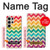 S2362 Rainbow Colorful Shavron Zig Zag Pattern Case For Samsung Galaxy S24 Ultra