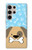 S2669 Cute Dog Paws Bones Cartoon Case For Samsung Galaxy S24 Ultra