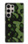 S2877 Green Snake Skin Graphic Printed Case For Samsung Galaxy S24 Ultra