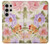 S3035 Sweet Flower Painting Case For Samsung Galaxy S24 Ultra