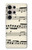 S3082 Music Sheet Case For Samsung Galaxy S24 Ultra