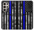 S3244 Thin Blue Line USA Case For Samsung Galaxy S24 Ultra