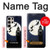 S3249 Peter Pan Fly Full Moon Night Case For Samsung Galaxy S24 Ultra