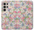 S3688 Floral Flower Art Pattern Case For Samsung Galaxy S24 Ultra