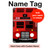 S2058 England British Double Decker Bus Hard Case For iPad 10.2 (2021,2020,2019), iPad 9 8 7