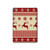 S2310 Christmas Snow Reindeers Hard Case For iPad 10.2 (2021,2020,2019), iPad 9 8 7