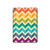 S2362 Rainbow Colorful Shavron Zig Zag Pattern Hard Case For iPad 10.2 (2021,2020,2019), iPad 9 8 7