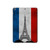 S2859 Vintage France Flag Eiffel Tower Hard Case For iPad 10.2 (2021,2020,2019), iPad 9 8 7