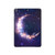S3324 Crescent Moon Galaxy Hard Case For iPad 10.2 (2021,2020,2019), iPad 9 8 7