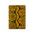 S3365 Yellow Python Skin Graphic Print Hard Case For iPad 10.2 (2021,2020,2019), iPad 9 8 7