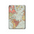 S3418 Vintage World Map Hard Case For iPad 10.2 (2021,2020,2019), iPad 9 8 7