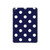 S3533 Blue Polka Dot Hard Case For iPad 10.2 (2021,2020,2019), iPad 9 8 7