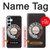 S0059 Retro Rotary Phone Dial On Case For Samsung Galaxy A55 5G