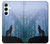 S0935 Wolf Howling in Forest Case For Samsung Galaxy A55 5G