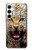 S1932 Blue Eyed Leopard Case For Samsung Galaxy A55 5G