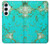 S2377 Turquoise Gemstone Texture Graphic Printed Case For Samsung Galaxy A55 5G