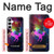 S2486 Rainbow Unicorn Nebula Space Case For Samsung Galaxy A55 5G