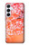 S2543 Japanese Kimono Style Flower Pattern Case For Samsung Galaxy A55 5G