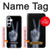 S3101 X-ray Peace Sign Fingers Case For Samsung Galaxy A55 5G