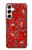 S3354 Red Classic Bandana Case For Samsung Galaxy A55 5G