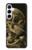 S3358 Vincent Van Gogh Skeleton Cigarette Case For Samsung Galaxy A55 5G