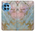 S3717 Rose Gold Blue Pastel Marble Graphic Printed Case For OnePlus 12R