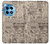 S3819 Retro Vintage Paper Case For OnePlus 12R
