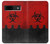 S2917 Biohazards Virus Red Alert Case For Google Pixel 8a