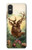 S2841 Vintage Reindeer Christmas Case For Sony Xperia 10 VI