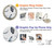 S3085 Feather Paint Pattern Case For Sony Xperia 10 VI