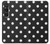 S2299 Black Polka Dots Case For Sony Xperia 1 VI
