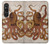 S2801 Vintage Octopus Case For Sony Xperia 1 VI