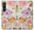 S3035 Sweet Flower Painting Case For Sony Xperia 1 VI