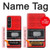 S3204 Red Cassette Recorder Graphic Case For Sony Xperia 1 VI