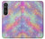 S3706 Pastel Rainbow Galaxy Pink Sky Case For Sony Xperia 1 VI
