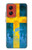 S2990 Sweden Football Soccer Case For Motorola Moto G Stylus 5G (2024)