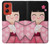 S3042 Japan Girl Hina Doll Kimono Sakura Case For Motorola Moto G Stylus 5G (2024)