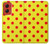S3526 Red Spot Polka Dot Case For Motorola Moto G Stylus 5G (2024)