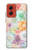 S3705 Pastel Floral Flower Case For Motorola Moto G Stylus 5G (2024)