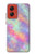 S3706 Pastel Rainbow Galaxy Pink Sky Case For Motorola Moto G Stylus 5G (2024)