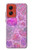 S3710 Pink Love Heart Case For Motorola Moto G Stylus 5G (2024)