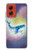 S3802 Dream Whale Pastel Fantasy Case For Motorola Moto G Stylus 5G (2024)