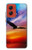 S3841 Bald Eagle Flying Colorful Sky Case For Motorola Moto G Stylus 5G (2024)