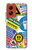 S3960 Safety Signs Sticker Collage Case For Motorola Moto G Stylus 5G (2024)