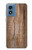 S0599 Wood Graphic Printed Case For Motorola Moto G Play 4G (2024)
