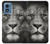 S1352 Lion Face Case For Motorola Moto G Play 4G (2024)