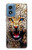 S1932 Blue Eyed Leopard Case For Motorola Moto G Play 4G (2024)